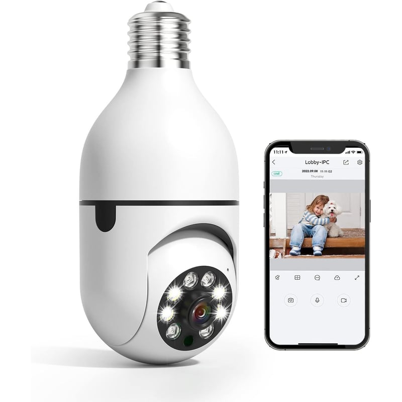 Miniatura 1 de Camara tipo Bombillo Robótica